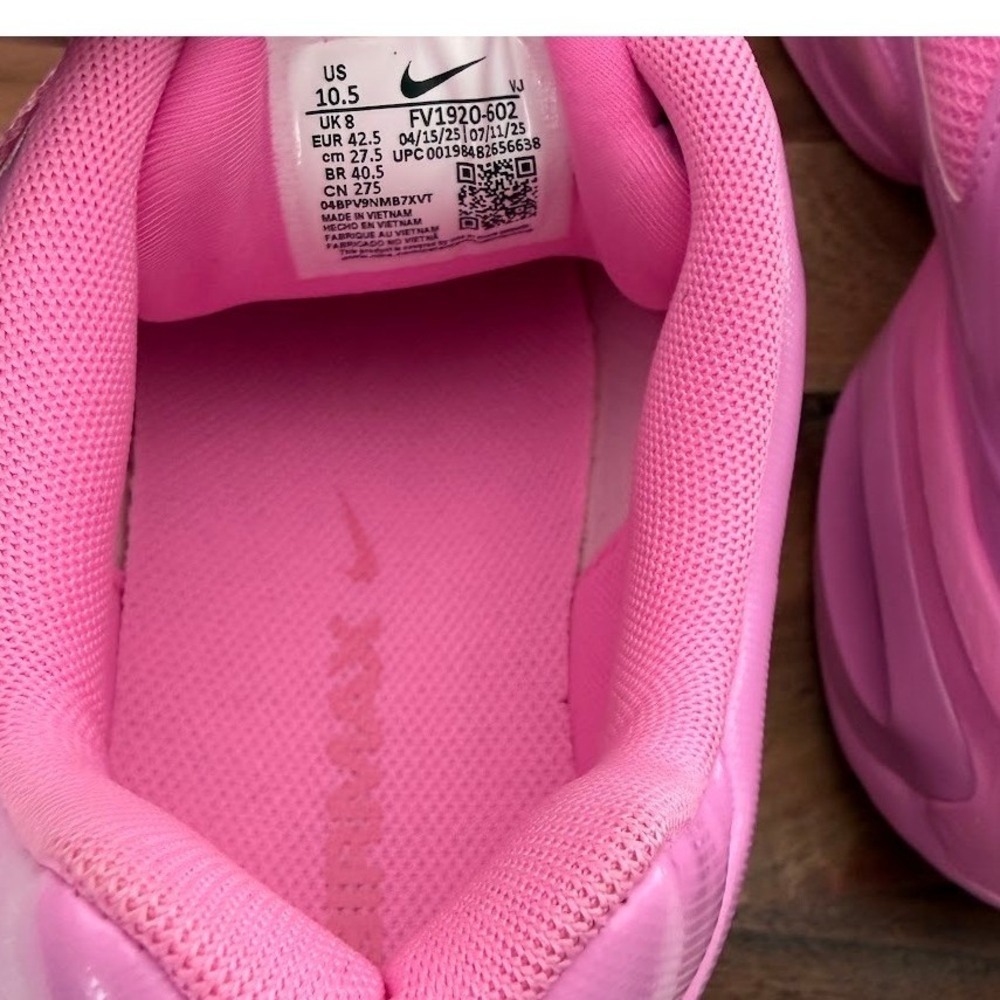 Nike Womens Air Max Muse Pink Spell 10.5 Pink Foam FV1920-602 New Chunky Mesh - Picture 5 of 10